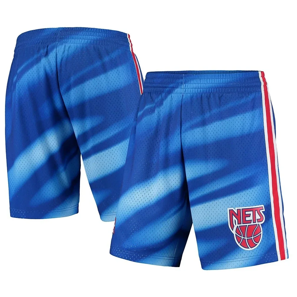 Mitchell & Ness Hardwood Classics Swingman NBA Nets 90 Blue Basketball Shorts S